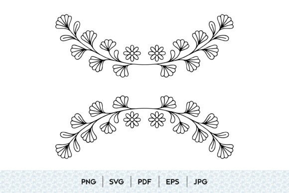 Download Floral Frame Border SVG | Decorative Bot - Floral Collection