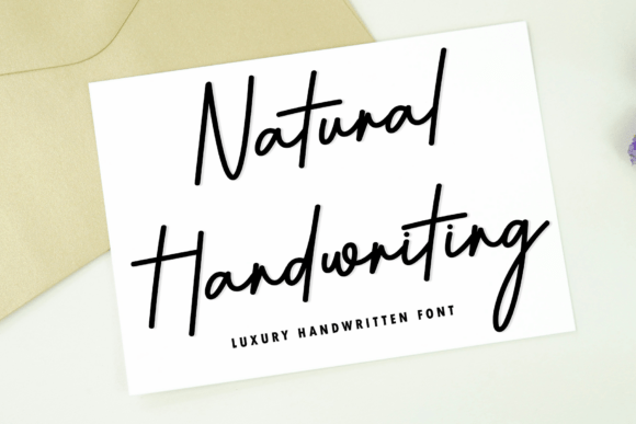 Download Natural Handwriting - Natural handwriting Collection