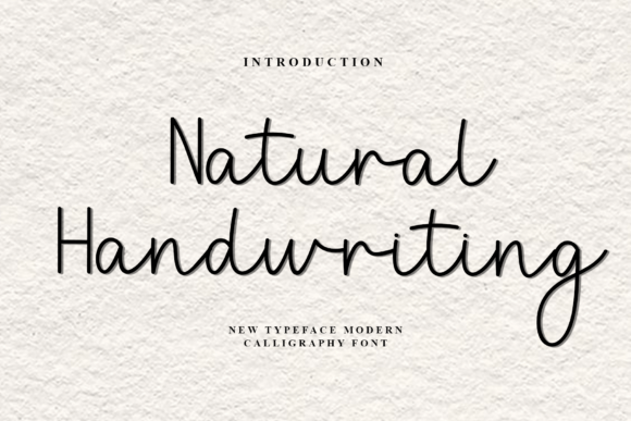 Download Natural Handwriting - Natural handwriting Collection