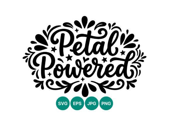Download Petal Powered Floral Script Letters - Floral Collection